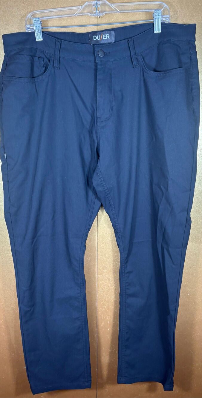 Duer mens performance relaxed pants 38x30